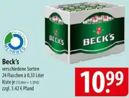 Famila Nord Ost Beck's Angebot