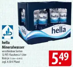 Famila Nord Ost hella Mineralwasser Angebot