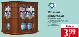 Famila Nord Ost Wittenseer Mineralwasser Angebot