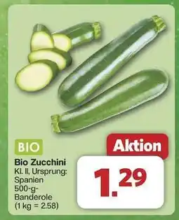 Famila Nord Ost Bio Zucchini Angebot