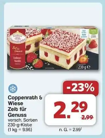 Famila Nord Ost COPPENRATH & WIESE Zeit für Genuss Angebot