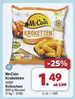Famila Nord Ost McCain Kroketten oder Krönchen Angebot