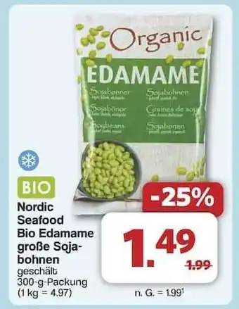 Famila Nord Ost Nordic Seafood Bio Edamame große Sojabohnen Angebot