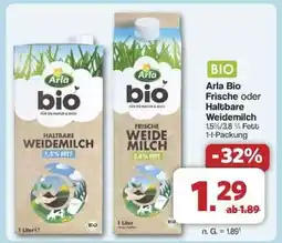 Famila Nord Ost Arla Bio Frische oder Haltbare Weidemilch Angebot