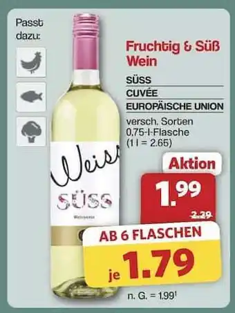 Famila Nord Ost Fruchtig & Süß Wein Angebot