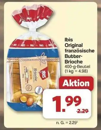 Famila Nord Ost Ibis Original französische Butter-Brioche Angebot