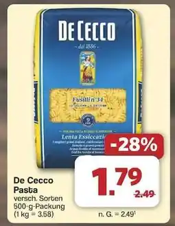 Famila Nord Ost De Cecco Pasta Angebot