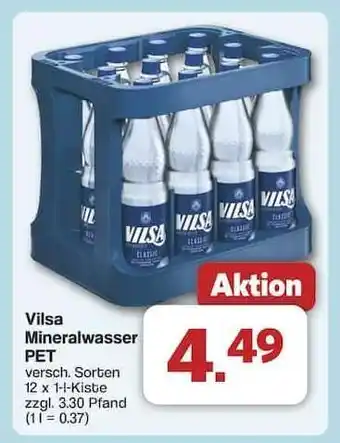 Famila Nord Ost Vilsa Mineralwasser PET Angebot