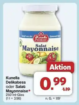 Famila Nord Ost Kunella Delikatess oder Salat Mayonnaise Angebot