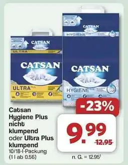 Famila Nord Ost Catsan Hygiene Plus oder Ultra Plus Angebot