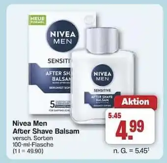 Famila Nord Ost NIVEA MEN After Shave Balsam Angebot