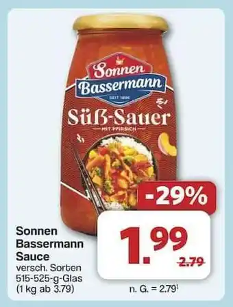Famila Nord Ost Sonnen Bassermann Sauce Angebot