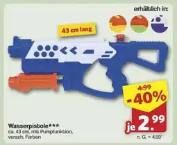 Famila Nord Ost Wasserpistole Angebot
