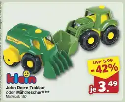 Famila Nord Ost John Deere Traktor oder Mähdrescher Angebot