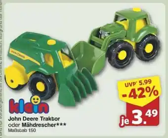 Famila Nord Ost John Deere Traktor oder Mähdrescher Angebot