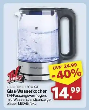 Famila Nord Ost Gourmetmaxx Glas-Wasserkocher Angebot