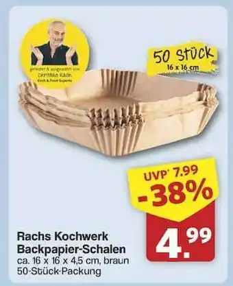Famila Nord Ost Rachs Kochwerk Backpapier-Schalen Angebot