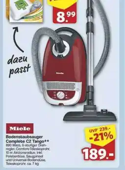 Famila Nord Ost Miele Bodenstaubsauger Complete C2 Tango Angebot
