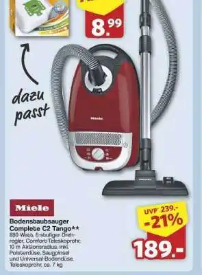 Famila Nord Ost Miele Bodenstaubsauger Complete C2 Tango Angebot
