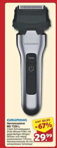 Famila Nord Ost GRUNDIG Herrenrasierer MS 7330 L Angebot