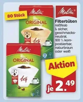 Famila Nord Ost MELITTA Filtertüten Angebot