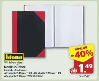 Famila Nord Ost Notizbücher Angebot