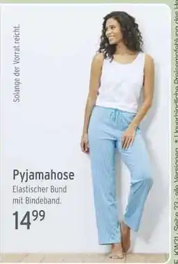 Famila Nord Ost Pyjamahose Angebot