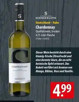 Famila Nord Ost Schneekloth Chardonnay Angebot