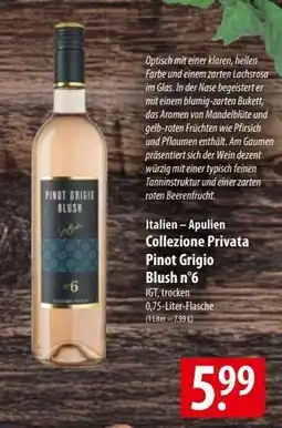 Famila Nord Ost Collezione Privata Pinot Grigio Blush n°6 Angebot