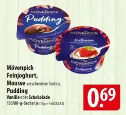 Famila Nord Ost Mövenpick Feinjoghurt, Mousse, Pudding Angebot