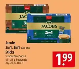 Famila Nord Ost Jacobs 2in1, 3in1 Sticks Angebot