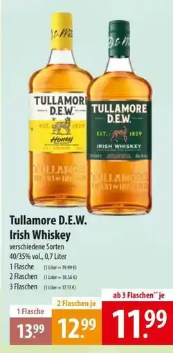 Famila Nord Ost TULLAMORE D.E.W. Irish Whiskey Angebot