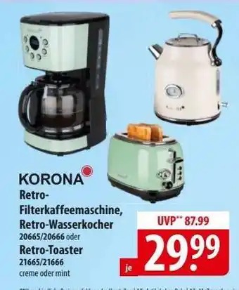 Famila Nord Ost KORONA Retro-Geräte Angebot
