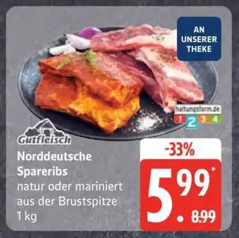 Edeka Norddeutsche Spareribs Angebot