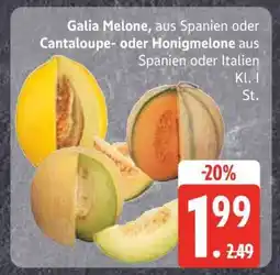 Edeka Galia Melone, Cantaloupe- oder Honigmelone Angebot