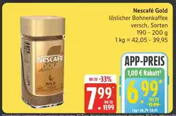 Edeka Nescafé Gold Angebot