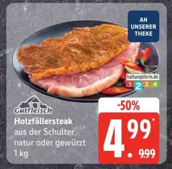 Edeka Holzfällersteak Angebot