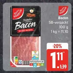 Edeka Bacon Angebot