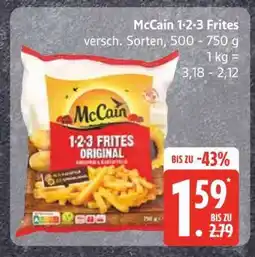 Edeka MCCAIN 1­2­3­Frites Angebot