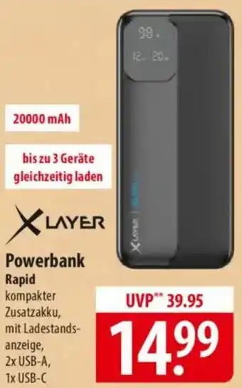 Famila Nord Ost XLAYER Powerbank Rapid Angebot