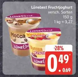Edeka Lünebest Fruchtjoghurt Angebot