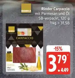 Edeka Rinder Carpaccio Angebot