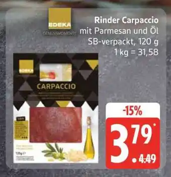 Edeka Rinder Carpaccio Angebot