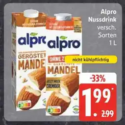 Edeka Alpro Nussdrink Angebot