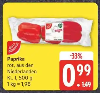 Edeka Paprika Angebot