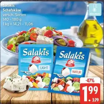 Edeka SALAKIS Schafskäse Angebot