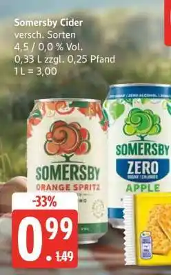 Edeka SOMERSBY Cider Angebot
