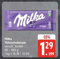 Edeka Milka Tafelschokolade Angebot