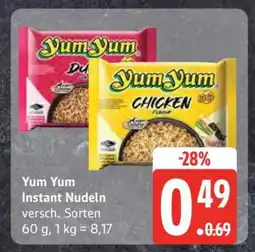 Edeka YUM YUM Instant-Nudeln Angebot