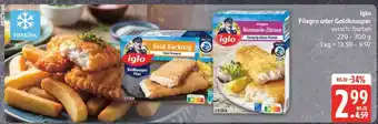 Edeka Iglo Filegro oder Goldknusper Angebot